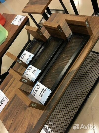 Полка настенная Лофт