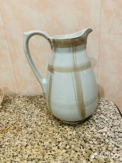 Глиняный кувшин египет 20-13,фарфор молочник ЛФК