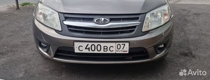 Бампер на LADA гранту