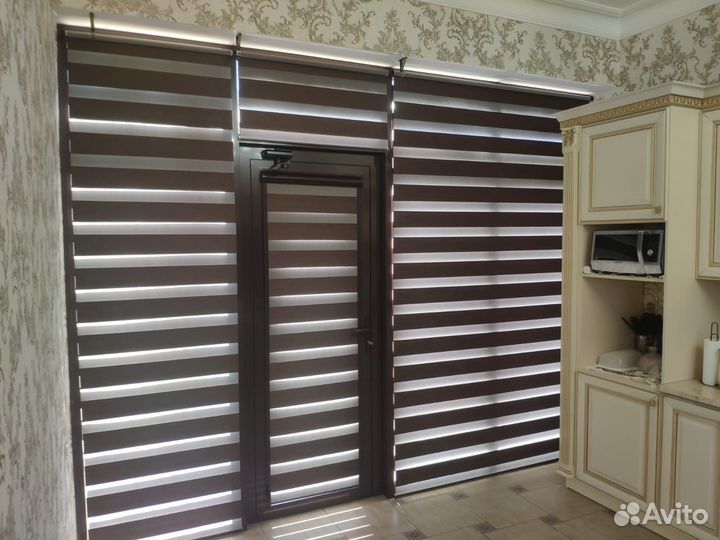 Жалюзи и рулонные шторы на окна кв. метр от