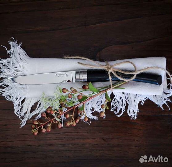 Набор ножей для стейка Opinel VRI Ebony из 4-х шт