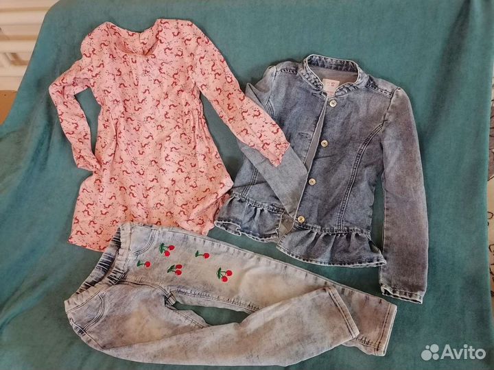 Вещи пакетом на девочку