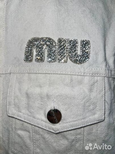 Джинсовая Куртка Miu Miu