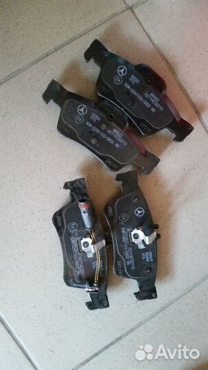 Колодки дисковые задние MB W211/S211 2.0-2.4/2.0