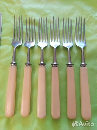 Вилки и ножи из нержавеющей стали СССР