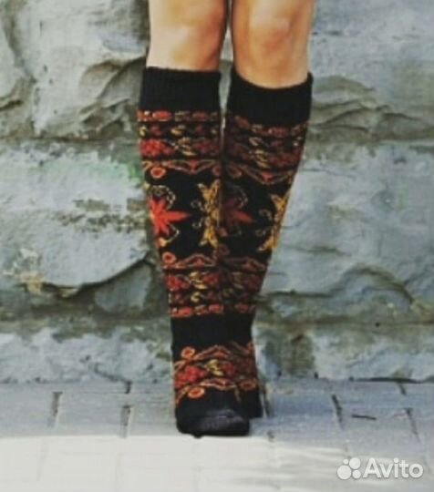 Шерстяные носки женские, детские