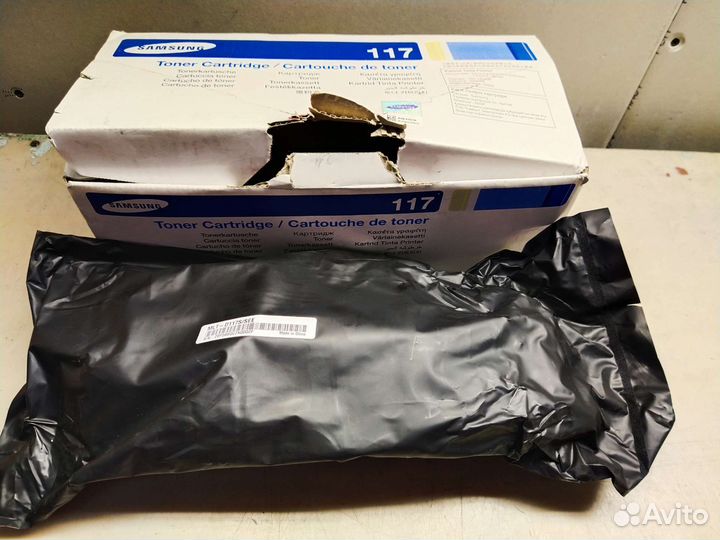 Картридж лазерный Samsung MLT-D117S черный