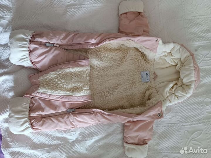 Зимний комбинезон для девочки