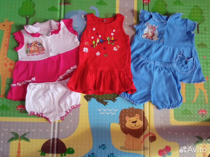 Детские вещи на девочку 74 размер