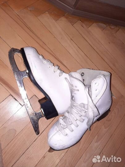 Коньки детские размер 34