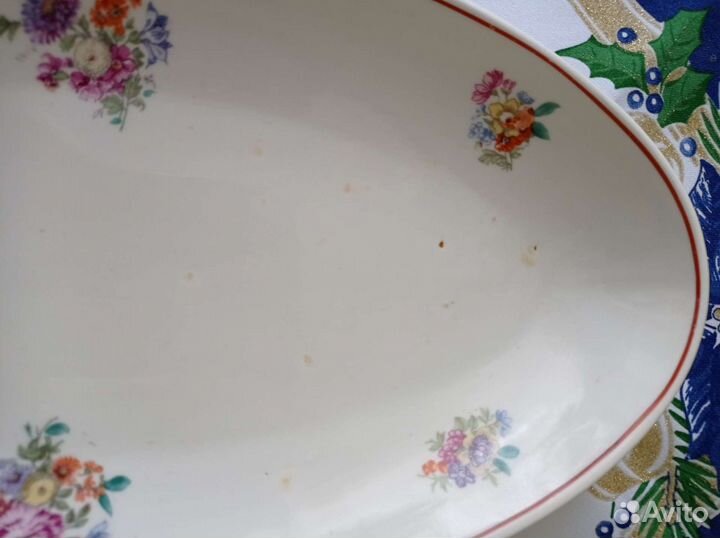 Блюдо. Фарфор