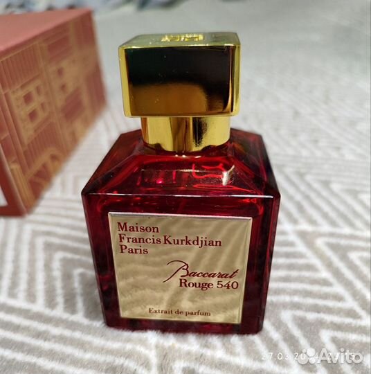 Духи baccarat rouge 540 extrait 70 мл. Бакарат 540