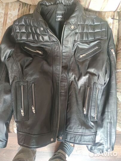 Куртка кожаная