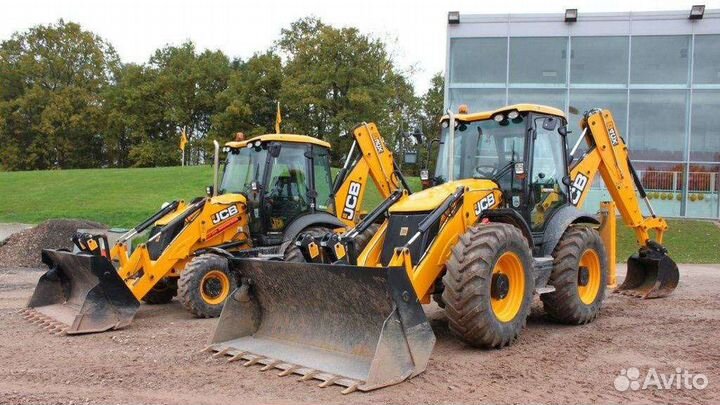 Аренда услуги экскаватора погрузчика jcb 3 cx