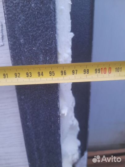 Дверь входная металлическая от застройщика