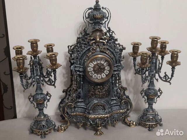 Подсвечники и канделябры бронза