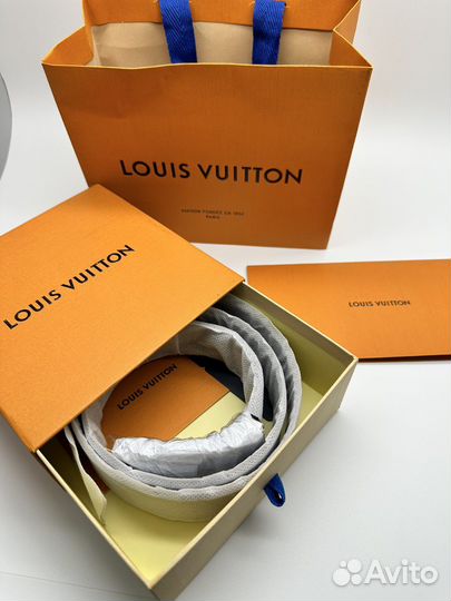 Ремень мужской louis vuitton. Новый