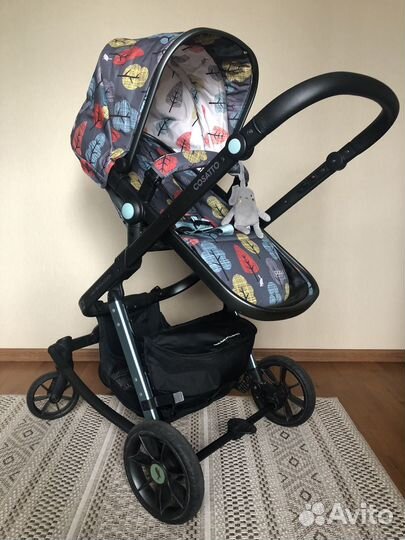Коляска 2 в 1 Cosatto Giggle Quad (цвет Наre Wood)