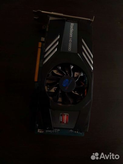 Видеокарта radeon HD6850