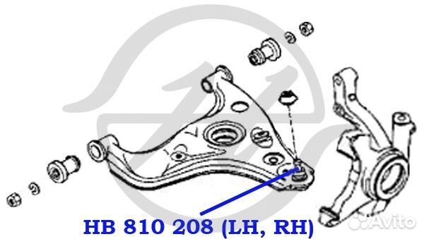 Шаровая опора HB810208