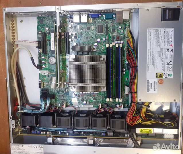 Сервер Supermicro 1U SuperServer 5017C-MTF