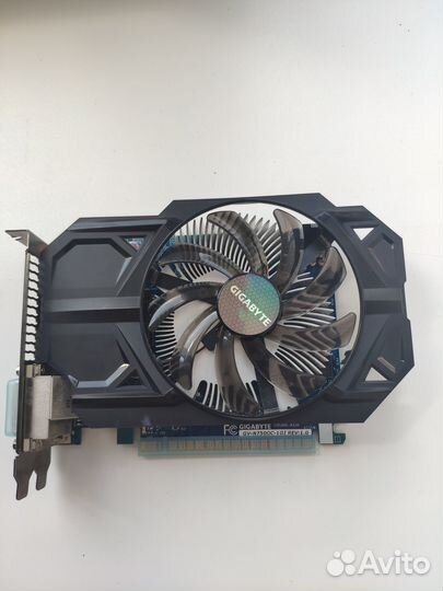 Видеокарта gigabyte GeForce GTX 750 GV-N750OC-1GI
