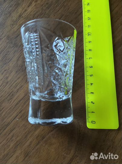 Стопка (рюмка) советский хрусталь 70 мл
