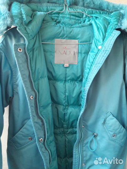Парка пуховая Naumi, р. 9-10 лет