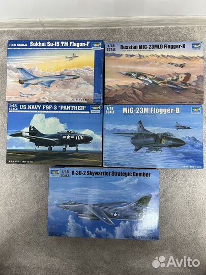 Сборные модели авиации 1:48 Trumpeter