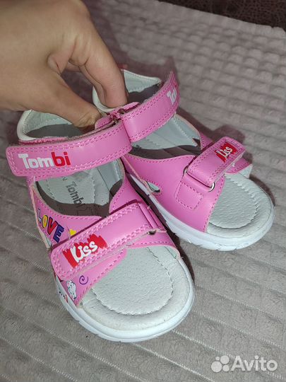 Босоножки сандалии детские для девочки 24