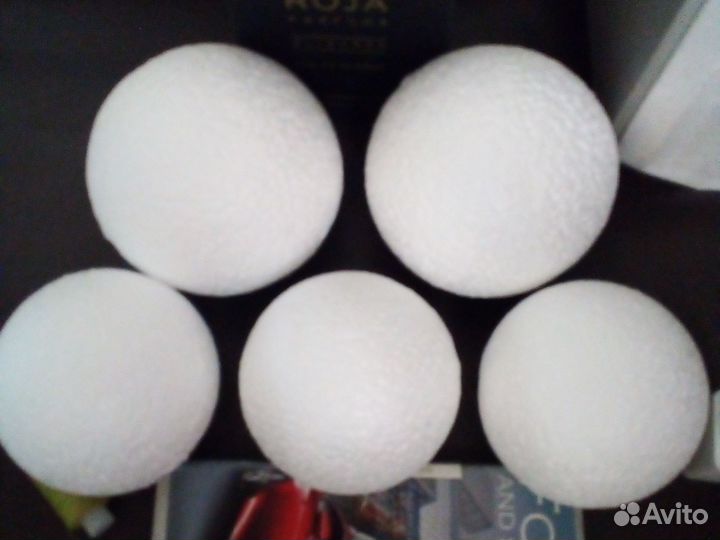 Шары из пенопласта Много 10см 12см