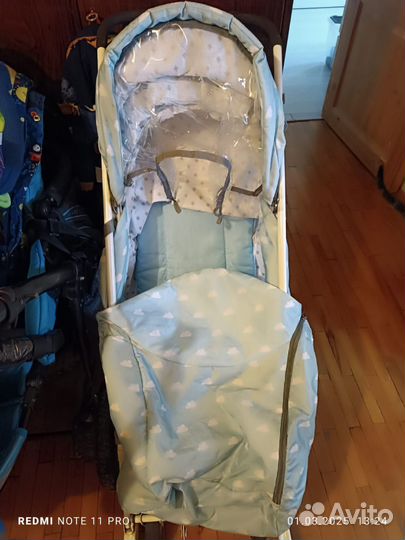Детские санки коляска бу