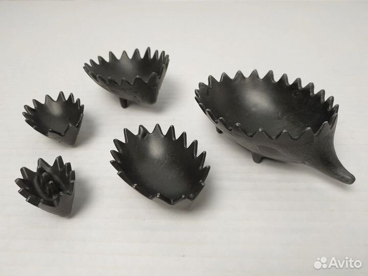 Ежики пепельница, наборы СССР