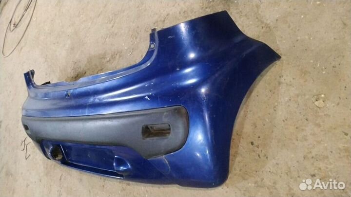 Citroen c1 бампер задний с накладкой