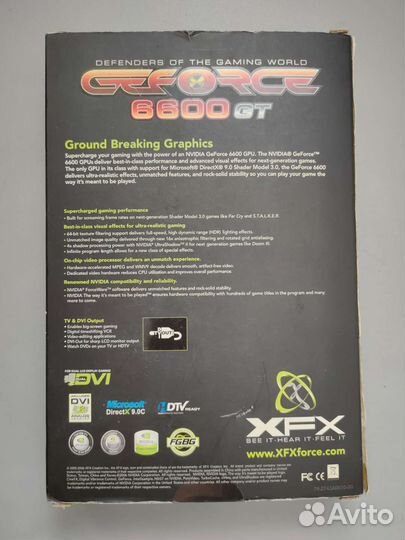 Видеокарта Nvidia 6600GT
