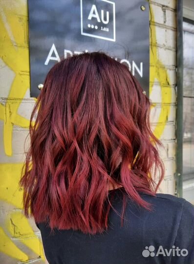 Парикмахер колорист окрашивание стрижки