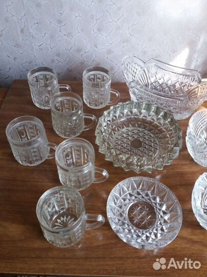 Кружки СССР Дятьковский хрусталь