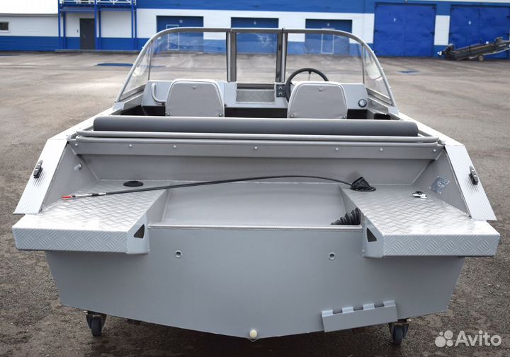 Новая алюминиевая лодка Неман 500 Pro