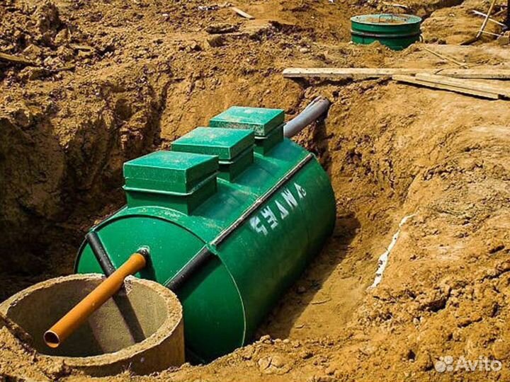 Септик био Малахит 7 фекальный