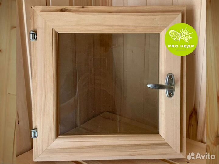 Деревянные окна для бани