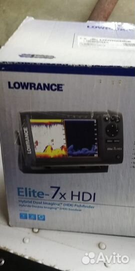 Эхолот lowrance элит7х hdi