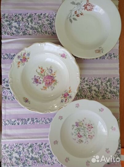 Посуда ссср, тарелки Чехословакия, Польша