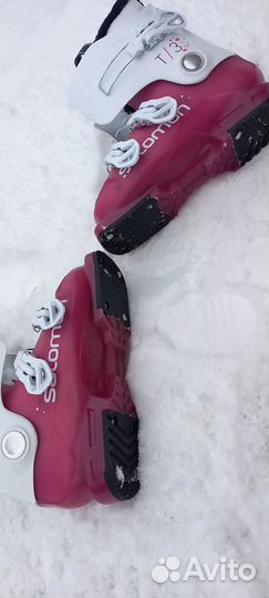 Лыжные ботинки salomon для горных лыж