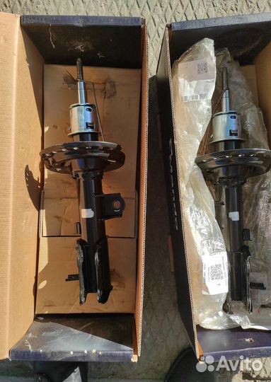 Амортизаторы на kia Rio 3