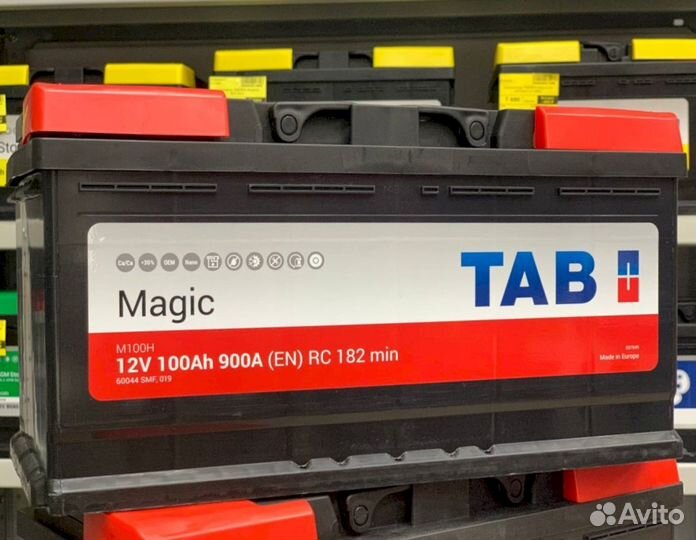 Аккумулятор новый TAB magic 100 Ач