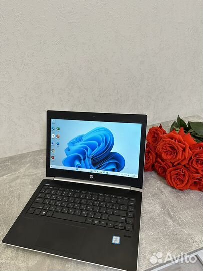 Бизнес ноутбук HP 430 intel i3/8gb