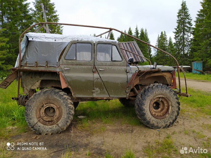 УАЗ вездеход болотоход самоделка