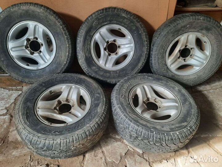 Колеса в сборе r16 5штук