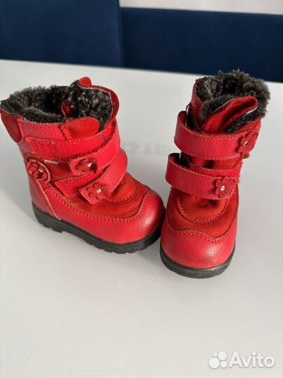 Ботинки зимние для девочки 20 размер