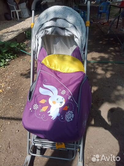 Коляска санки